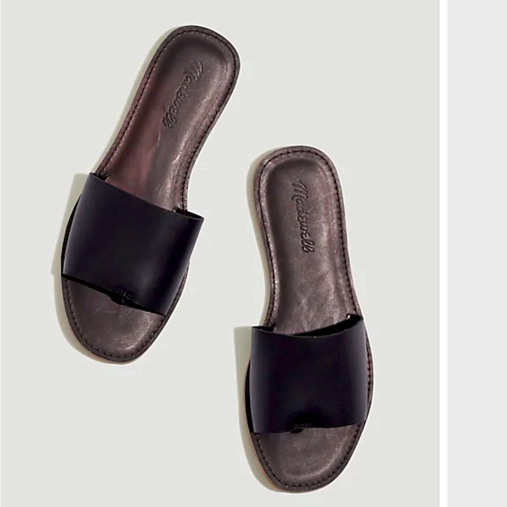 Madewell The Boardwalk Post Slide Sandal